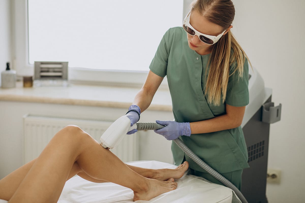 Czasu Kropla laseroterapia